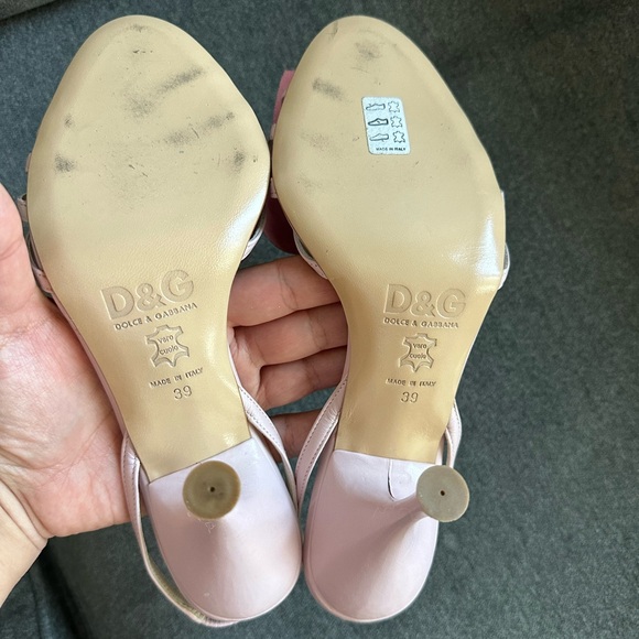 Dolce & Gabbana Leather Heels - Picture 5 of 5